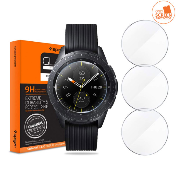 Tempered Glass Screen Protector Designed for Samsung Galaxy Watch 42mm / Gear Sport/Gear S2 (3 Pack)